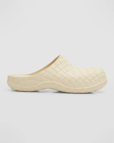 Bottega Veneta Men's Beebee Rubber Clog Sandals