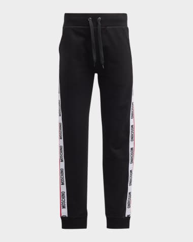 Moschino Men's Sweatpants with Side Taping