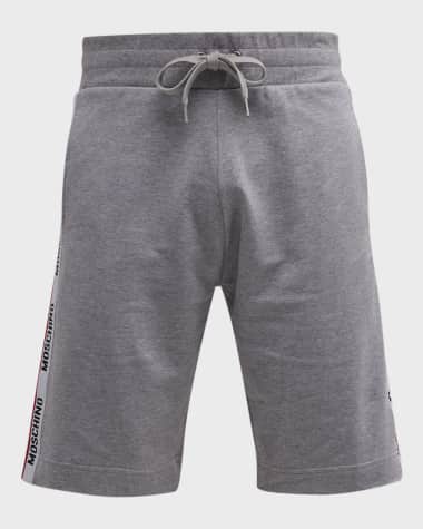 Moschino Men's Sweat Shorts with Side Taping