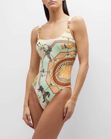 Tory Burch One-Piece Swimsuits Swimwear at Neiman Marcus