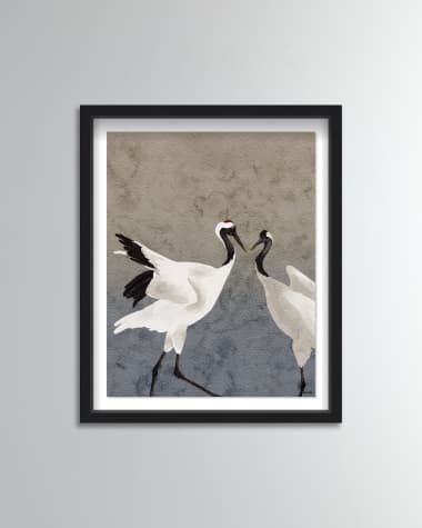 The Oliver Gal Artist Co. Bird Dance Giclée Art Print