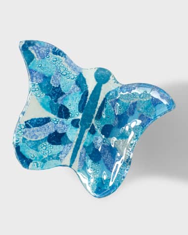 Global Views Small Glass Butterfly