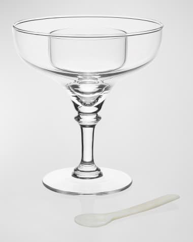 William Yeoward Crystal Sasha Seafood/Caviar Server