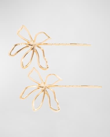 L. Erickson Fleur Bobby Pins, 2 Pack