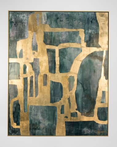 Jill Pumpelly Fine Art "Splendors Glow" Mixed-Media Original Wall Art by Jill Pumpelly