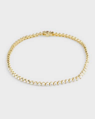 Roberto Coin 18K Gold Diamond Tennis Bracelet