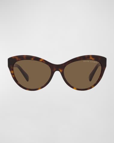 Lauren Ralph Lauren RL Monogram Acetate Cat-Eye Sunglasses
