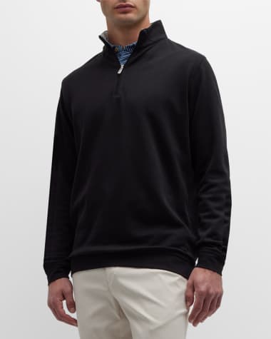 Peter Millar Men's Crown Comfort Quarter-Zip Sweater