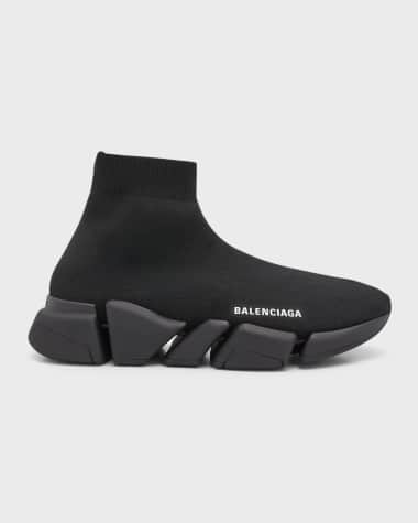 Balenciaga | Women 20mm Paris Monogram High Top Sneakers Dark Mink 35