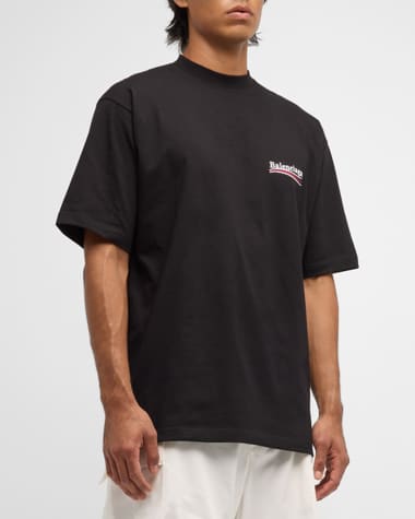 Balenciaga Men's Oversized Graffiti Skater T-Shirt in 2023