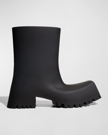 Balenciaga Men's Trooper Rubber Boots
