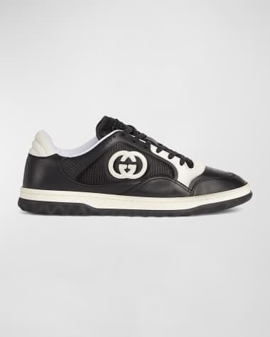 Gucci Men's Embroidered GG Low-Top Sneakers