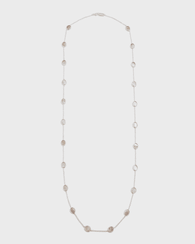 Ippolita Sterling Silver Polished Rock Candy Long Confetti Necklace
