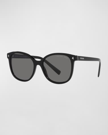 Prada PR 22ZS Logo Square Acetate Sunglasses