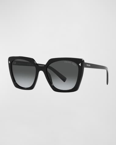 Prada Logo Square Acetate Sunglasses
