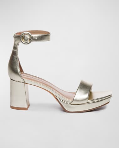 Neiman marcus outlet silver shoes