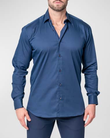 Maceoo Men's Fibonacci Sleeknav Sport Shirt