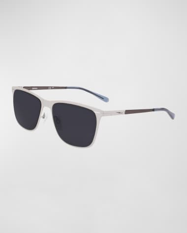 Shinola Men's Metal Rectangle Sunglasses