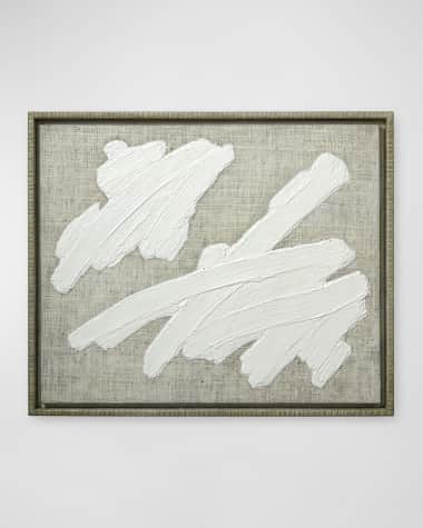 Palecek "Plaster Brushstroke II" Wall Decor