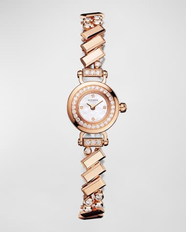 Hermes Faubourg Polka Watch, Mini Model, 15 MM