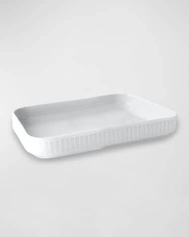 PILLIVUYT Plisse Small Tapas Dishes, Set of 4