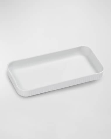 PILLIVUYT Plisse Medium Tapas Dishes, Set of 2