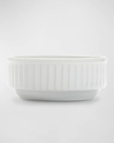 PILLIVUYT Plisse Europe Sauce Dishes, Set of 4