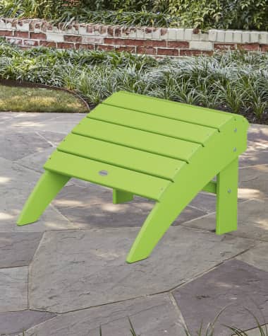 POLYWOOD Vineyard Curveback Adirondack Ottoman