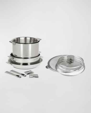 CRISTEL Casteline 12-Piece Stainless Steel Cookware Set