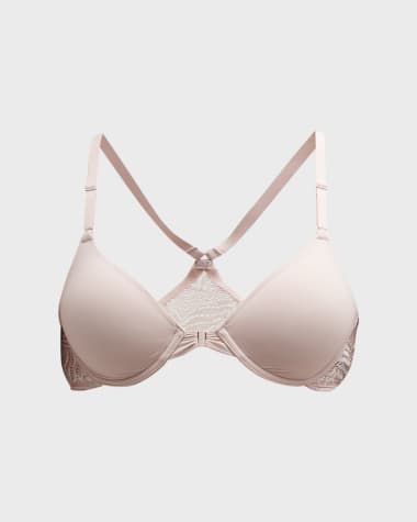 Else Kate Sheer Wavy Lace Underwire Bra