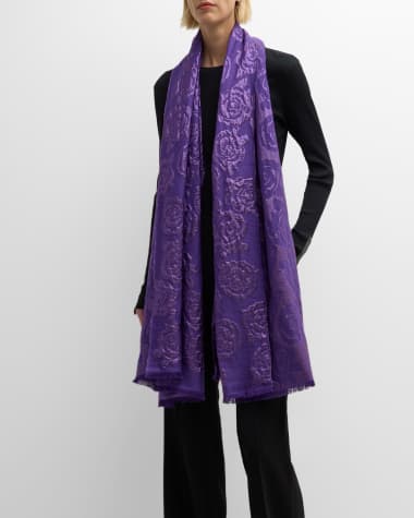 Louis Vuitton Purple Scarves & Wraps for Women for sale