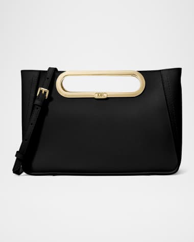 MICHAEL Michael Kors Chelsea Large Leather Convertible Clutch
