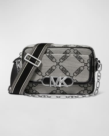 MICHAEL Michael Kors Medium Monogram Chain Camera Crossbody Bag