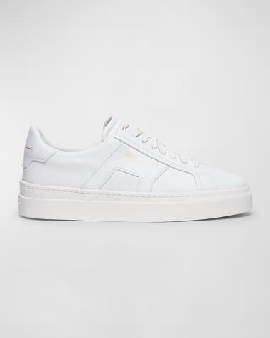 Santoni DBS6 Leather Low-Top Sneakers