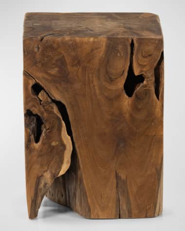 Four Hands Teak Accent Table