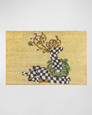 MacKenzie-Childs Deer Entrance Mat