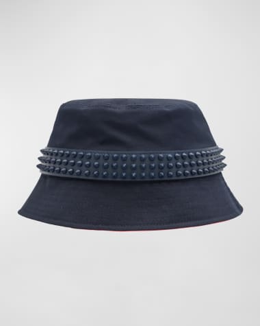 Christian Louboutin Men's Bobino Spike Bucket Hat