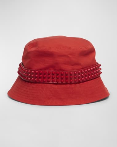 Christian Louboutin Men's Bobino Spike Bucket Hat