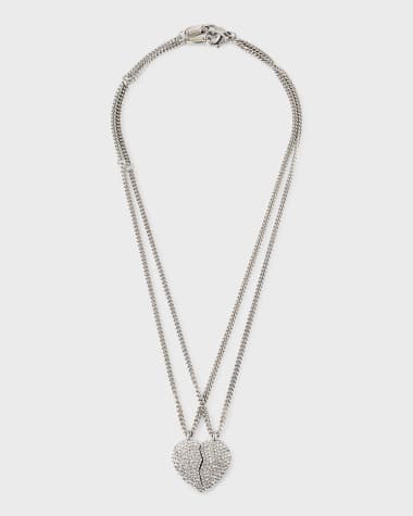 Balenciaga Lovelock Double Necklace