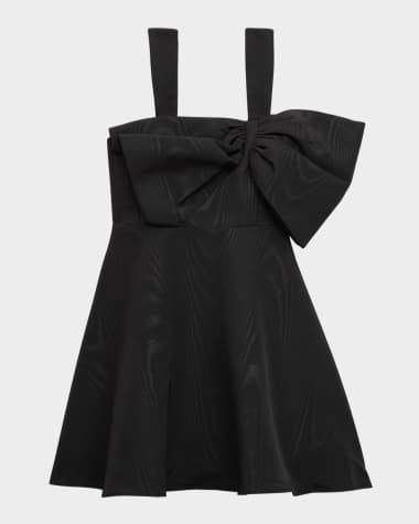 Bardot Junior Girl's Stefania Exaggerated Bow Dress, Size 7-14