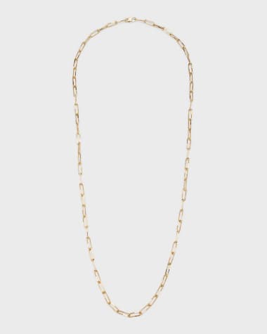 Gucci Link to Love Necklace in 18K Yellow Gold, 27.5"L