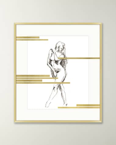 "Behind the Gold 1" Giclee Wall Art