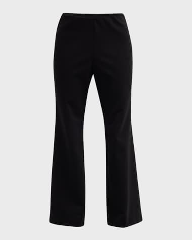 Lafayette 148 New York Regenerated Punto Milano Gates Ankle Flare Pull-On Pant
