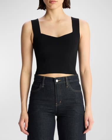 A.L.C. Jordana Sweetheart Tank Top