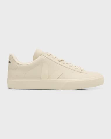 Madewell x Veja™ V-10 Leather Sneakers in Lilac and Neon Orange