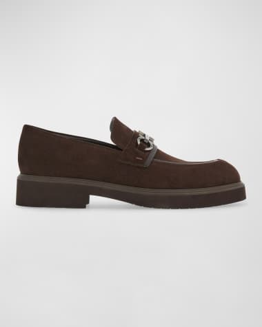 Party Wear New LV Brown Loafers for Men and Boys