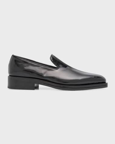 Ferragamo Men's Faruk Leather Loafers