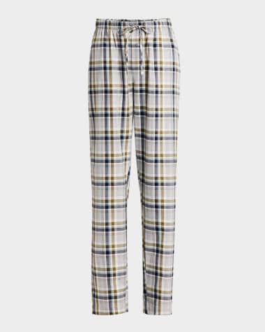 Hanro Men's Cozy Comfort Flannel Pajama Pants