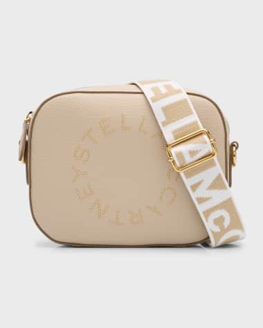 Stella McCartney Studded Logo Small Camera Shoulder Bag