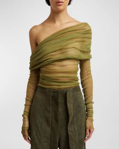 Christopher Esber Imber Halter Top (Metallic)